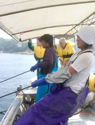 定置網漁体験（昼食付）　イメージ